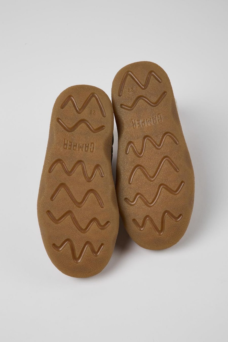Botas Camper Cuero Niña Marrones | GFYRS-5168