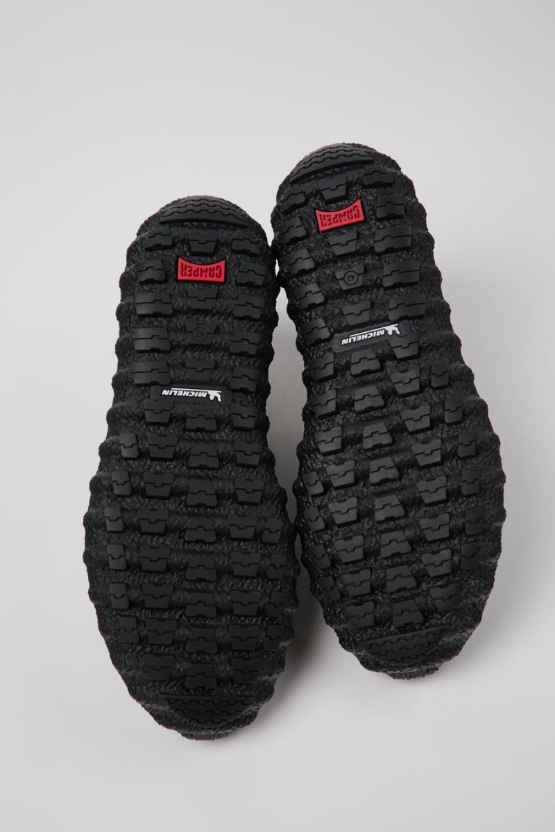 Botas Camper Ground Michelin Cuero Ankle Hombre Verde | MDVUW-6841