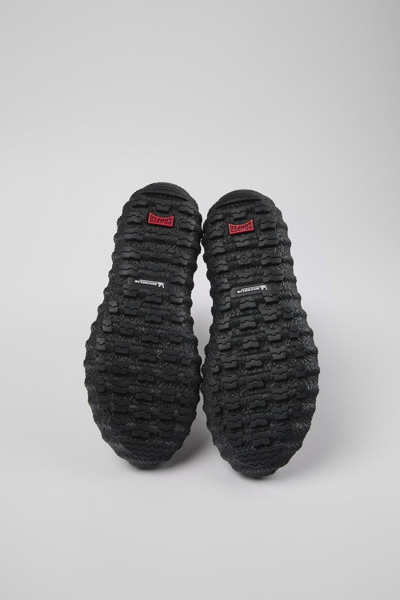 Botas Camper Ground Michelin Cuero Ankle Mujer Burdeos | ECNKX-6930