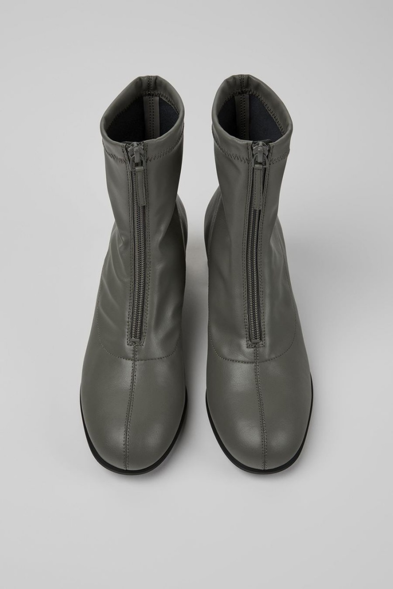 Botas Camper Katie Textil Ankle Mujer Gris | OHTCF-7309