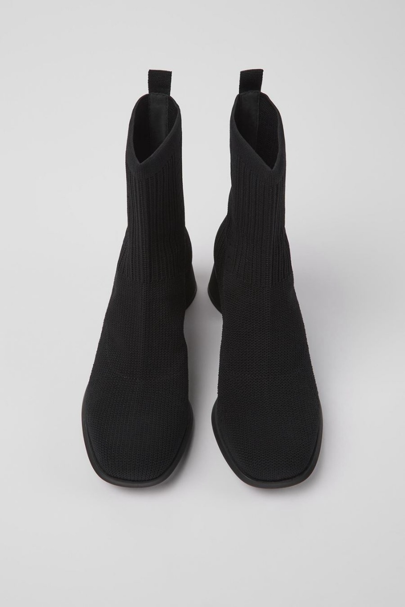 Botas Camper Kiara Textil Mujer Negras | SBAXT-4637