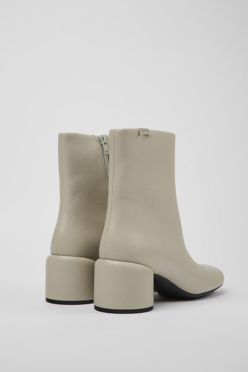 Botas Camper Niki Cuero Mujer Gris | OKUQW-2865