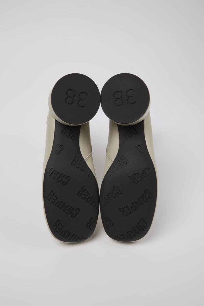 Botas Camper Niki Cuero Mujer Gris | OKUQW-2865