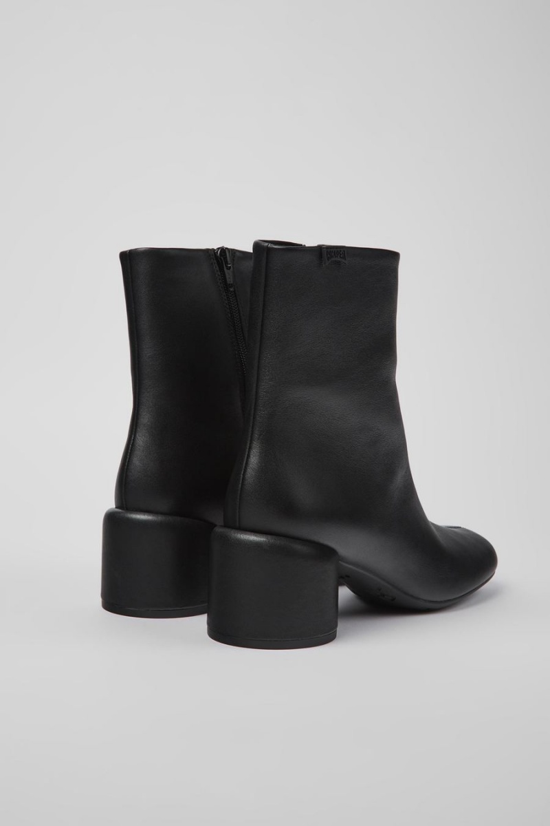 Botas Camper Niki Cuero Mujer Negras | NQIDE-9647