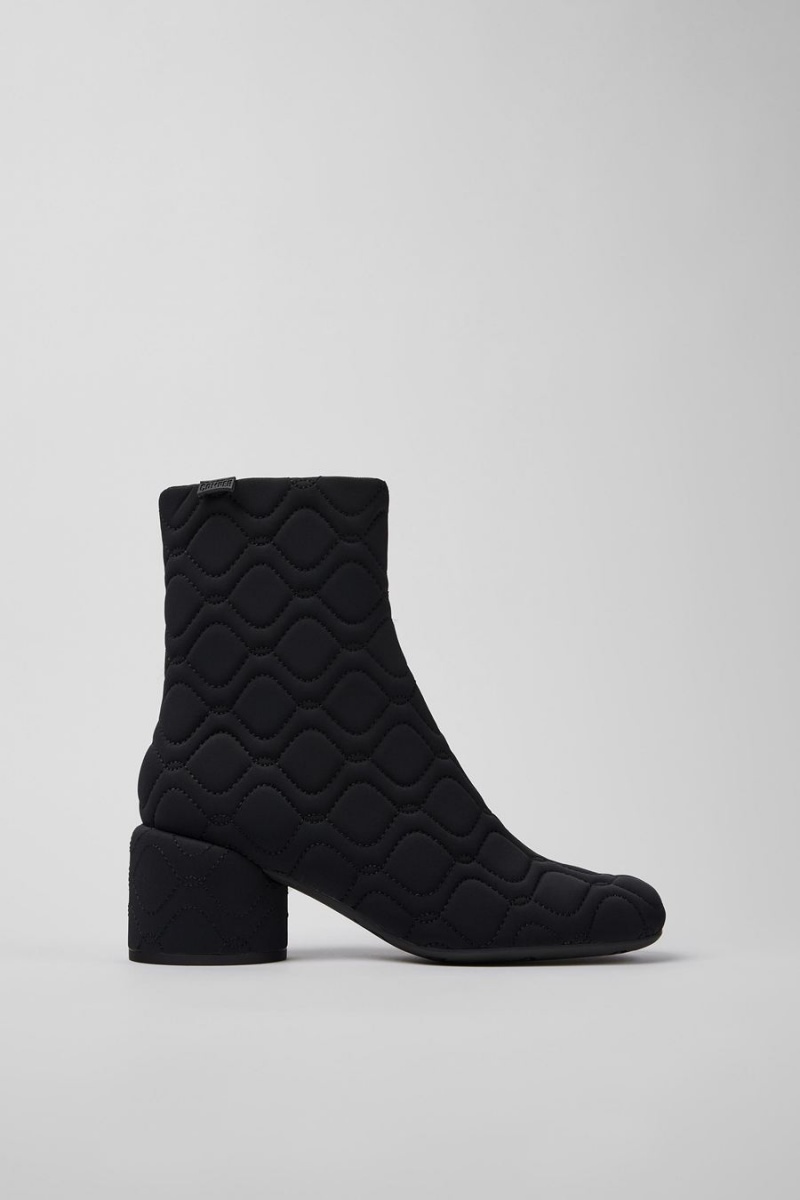 Botas Camper Niki Textil Mujer Negras | HVMLW-0845