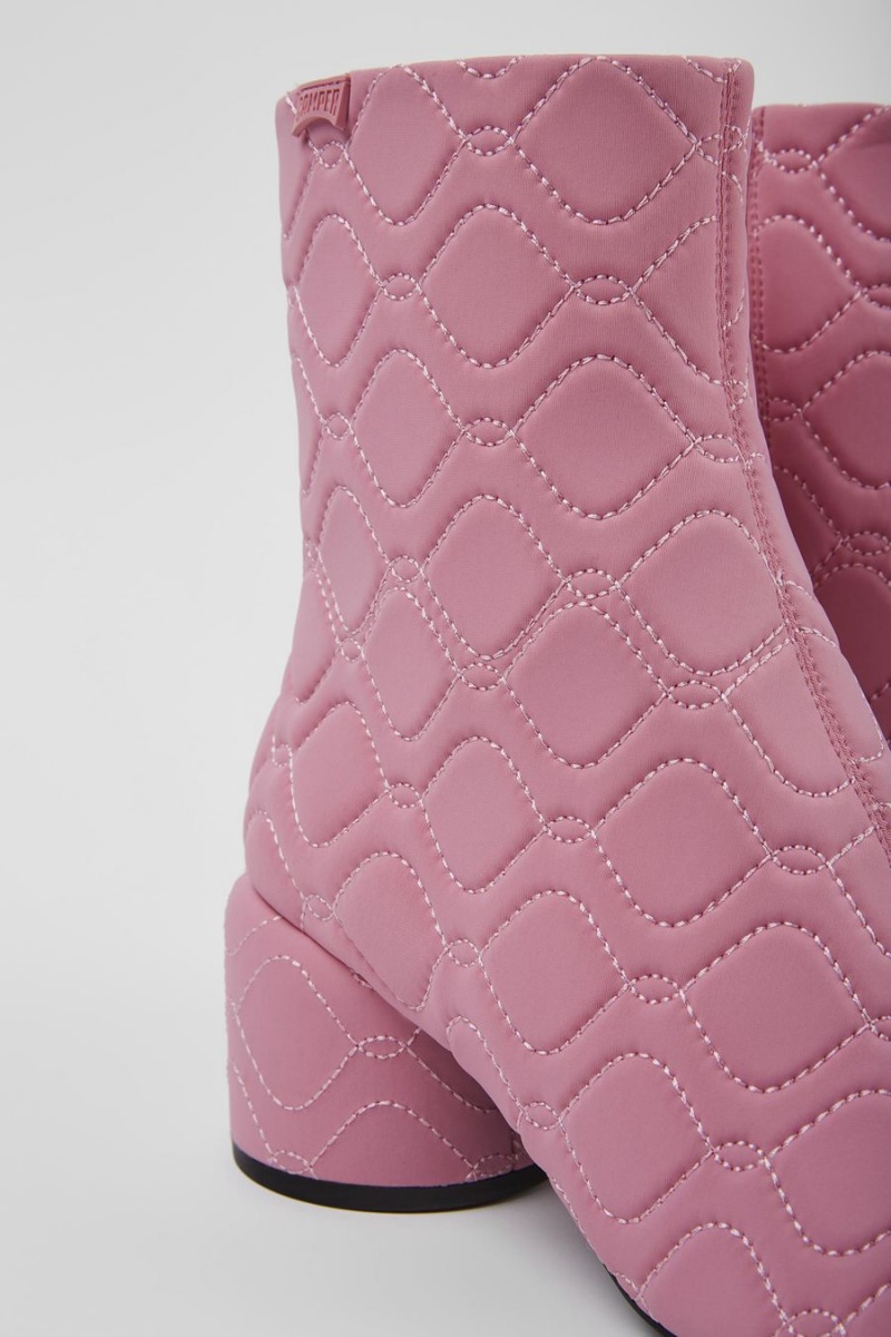 Botas Camper Niki Textil Mujer Rosas | HMUEP-6092