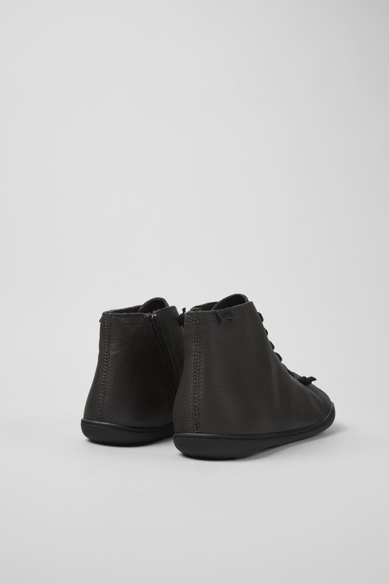 Botas Camper Peu Cuero Ankle Hombre Gris | YPFQJ-8724