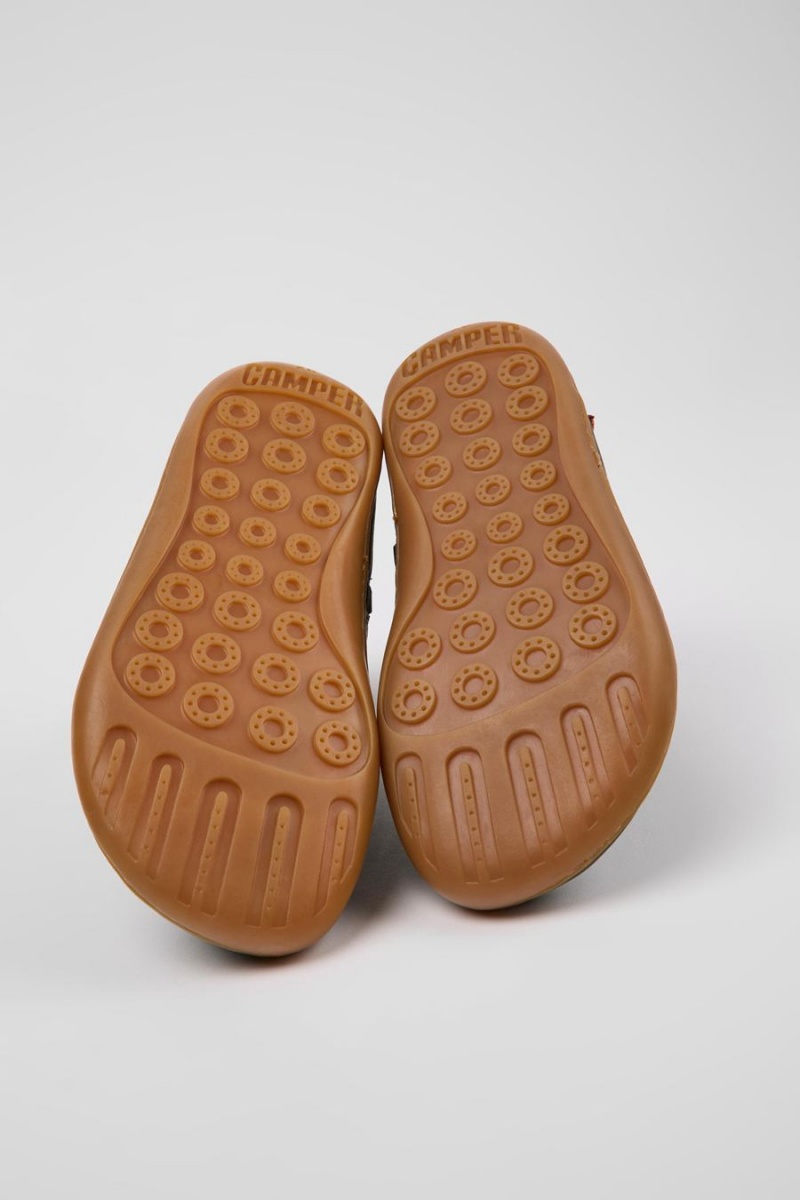 Botas Camper Peu Niña Negras | RCMNY-3624