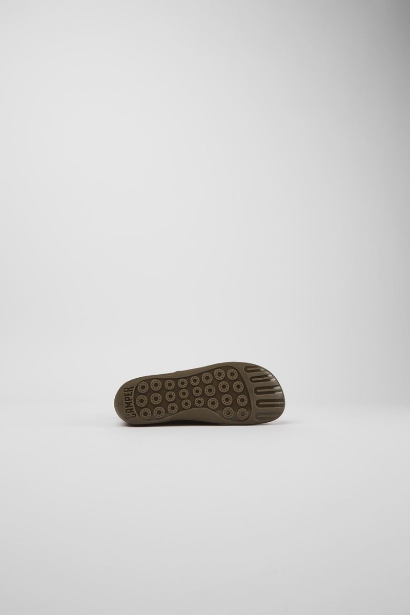Botas Camper Peu Nubuck Ankle Mujer Marrones | ZXQAF-3560