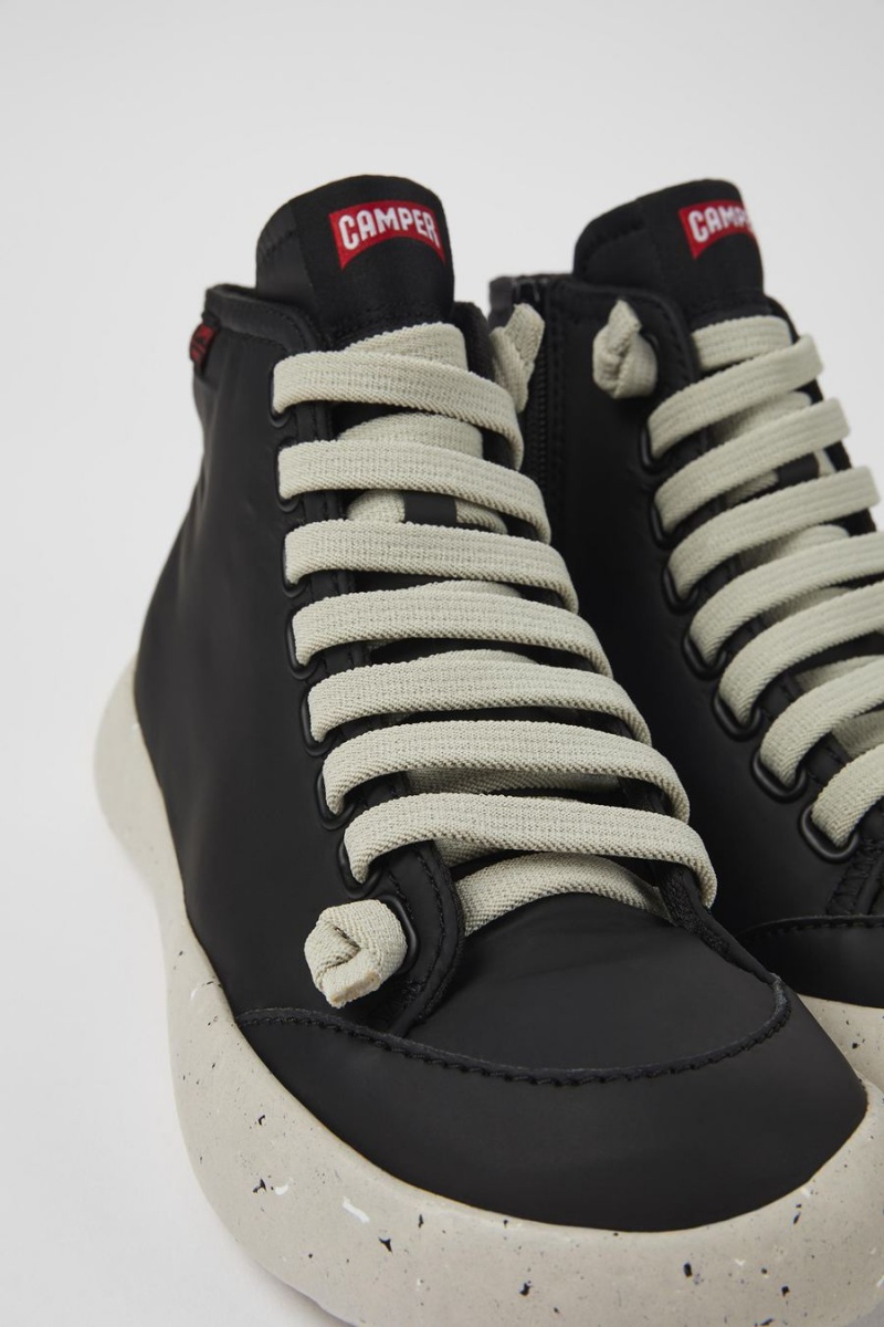 Botas Camper Peu Stadium Mujer Negras | WLMRQ-0879