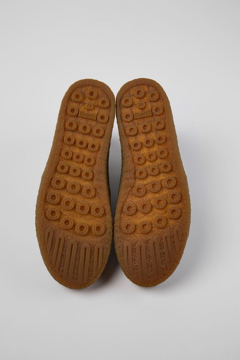 Botas Camper Peu Terreno Cuero Hombre Gris | QZICG-8714