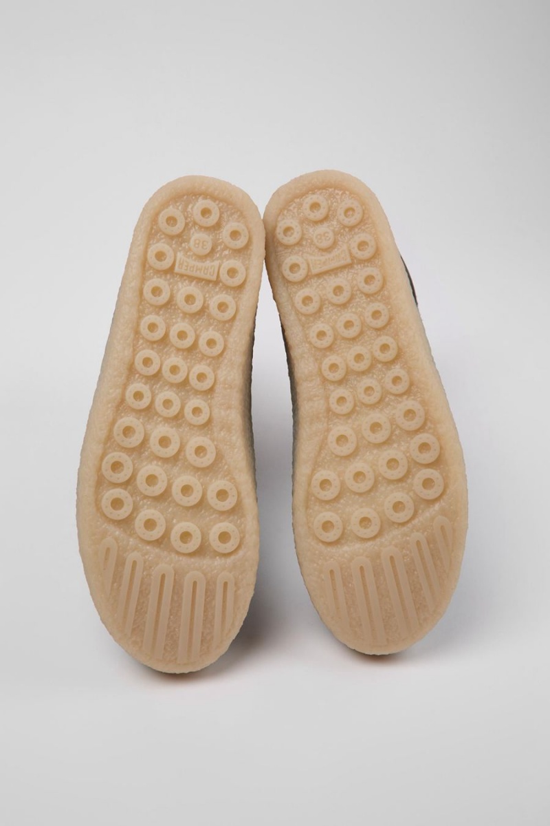 Botas Camper Peu Terreno Nubuck Mujer Gris | VOCMI-0465
