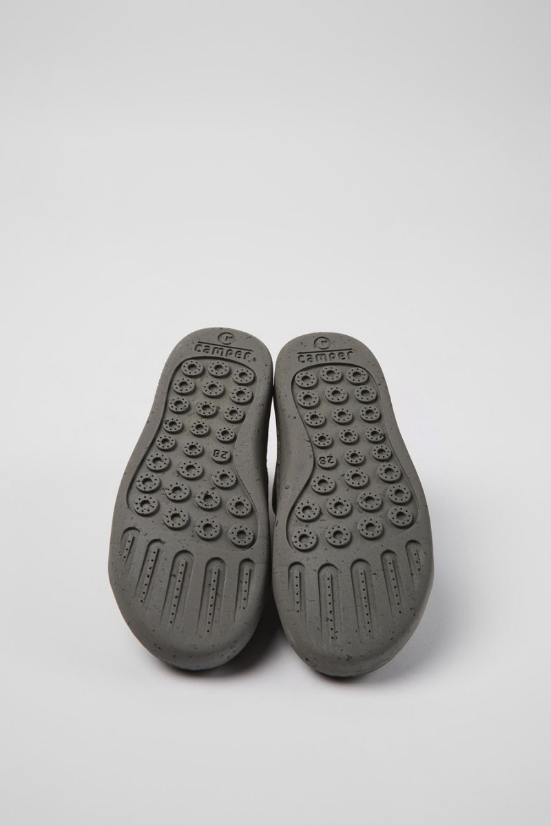 Botas Camper Peu Touring Textil Ankle Niña Verde | FDSNE-8051