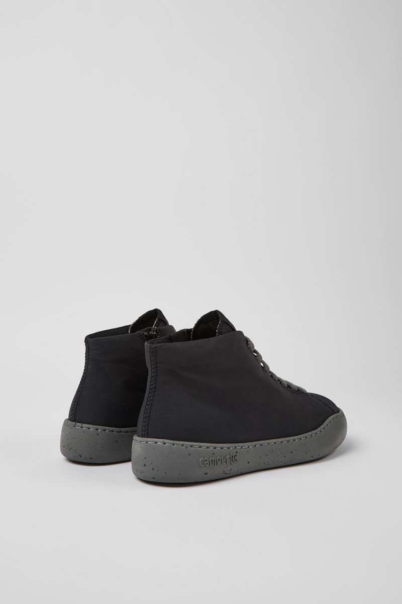 Botas Camper Peu Touring Textite Ankle Mujer Negras | RLIWK-1589