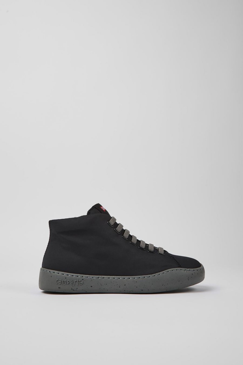 Botas Camper Peu Touring Textite Ankle Mujer Negras | RLIWK-1589