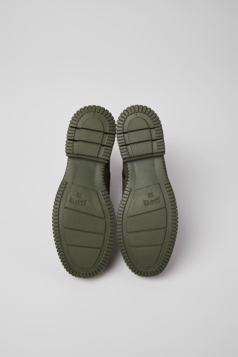 Botas Camper Pix Cuero Ankle Mujer Negras | TEMWL-5918