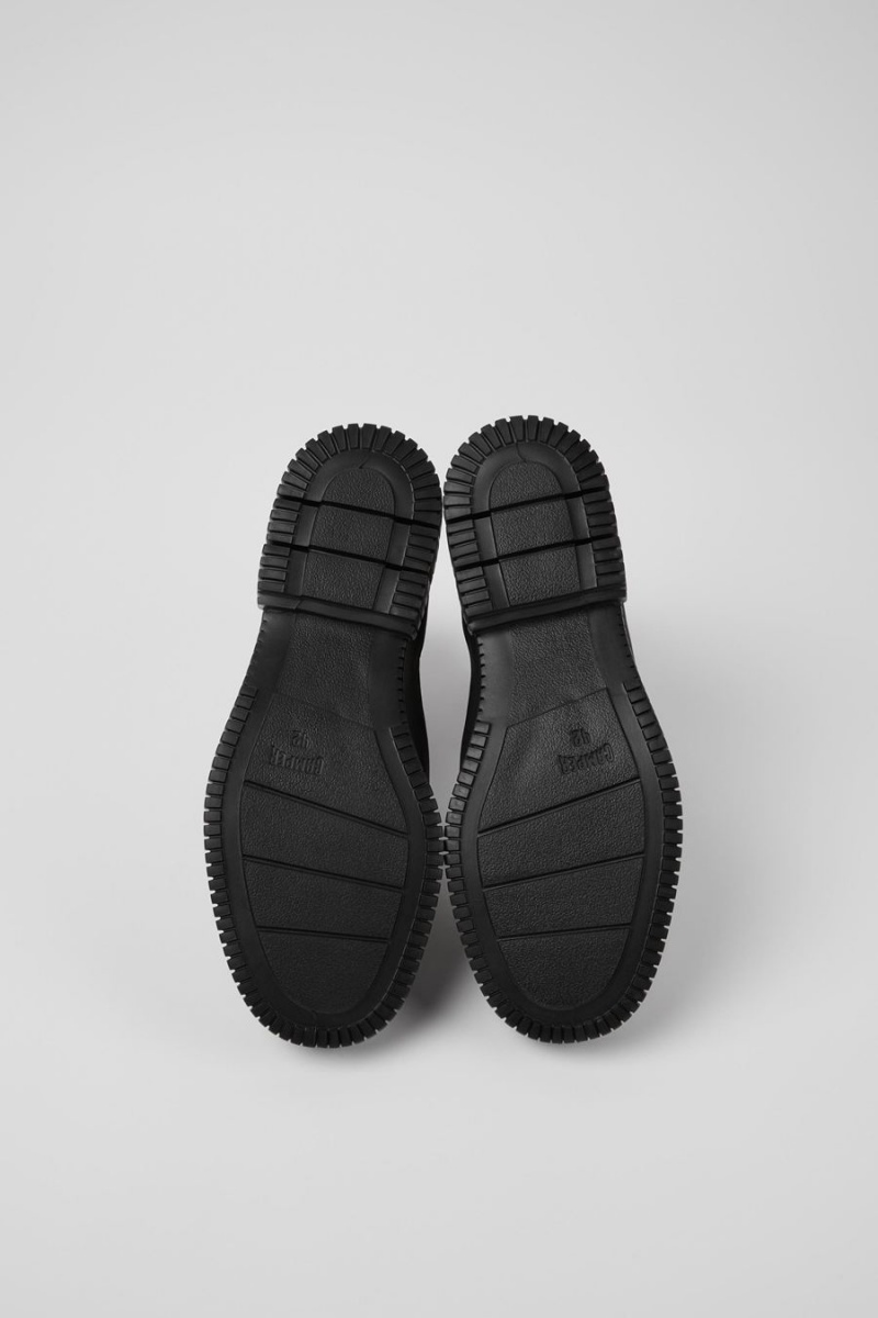 Botas Camper Pix Cuero Chelsea Hombre Marrones | YDGCB-2591