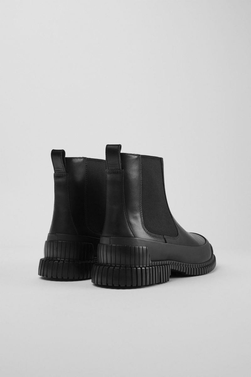 Botas Camper Pix Hombre Negras | WVPSN-4615