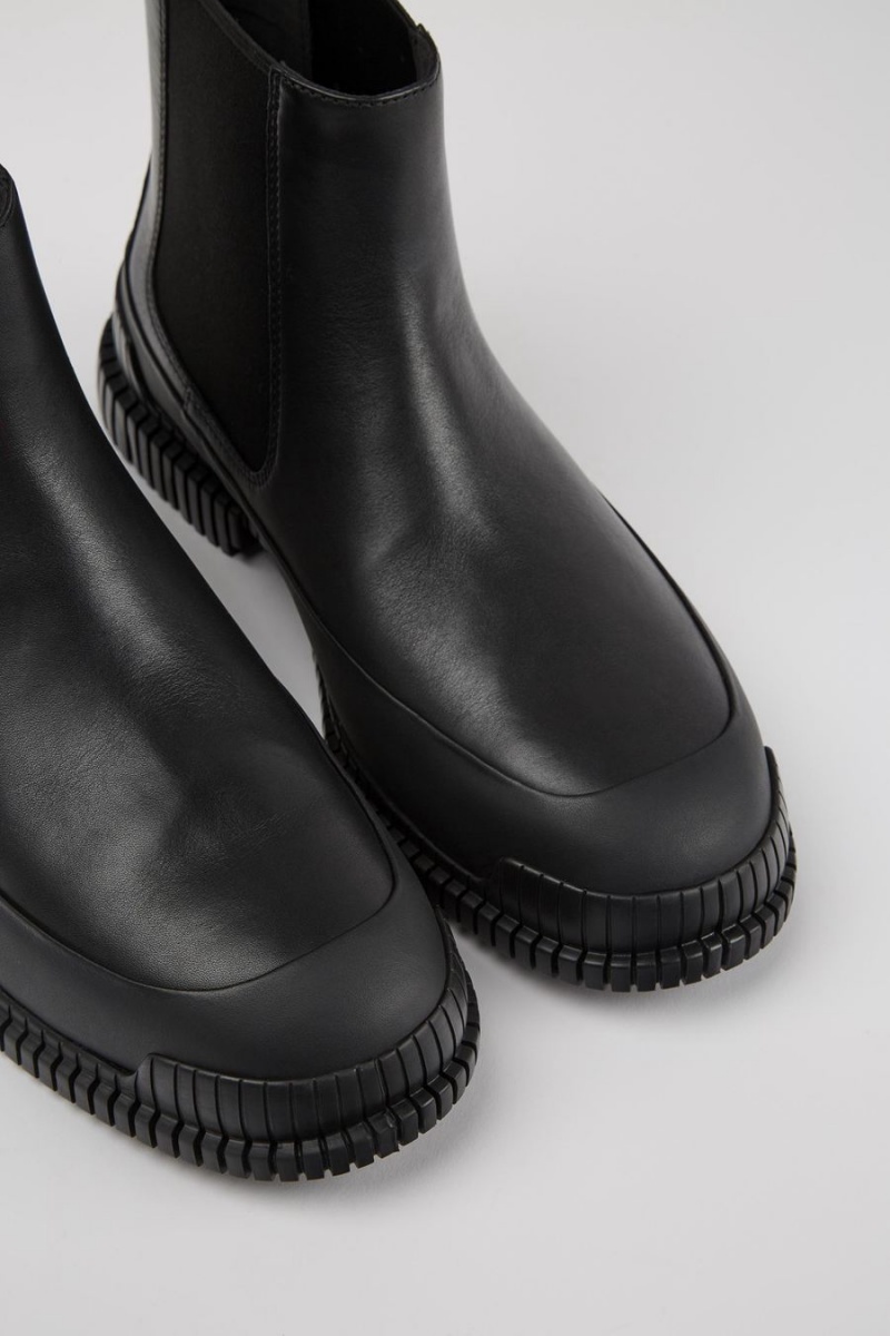 Botas Camper Pix Hombre Negras | WVPSN-4615