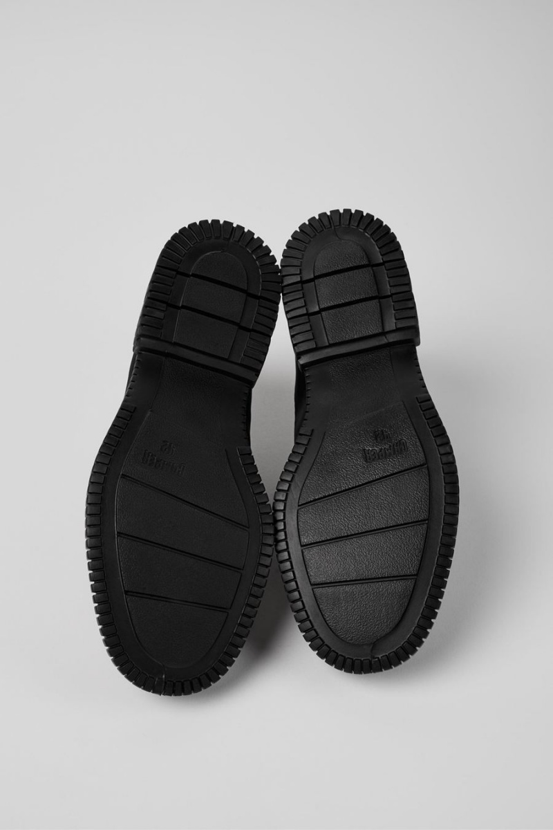 Botas Camper Pix Recycled Cuero Encaje-up Hombre Negras | VQWCD-7154