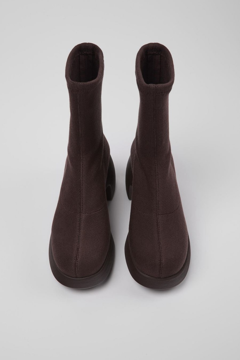 Botas Camper Thelma Tencelﾮ Lyocell Mujer Burdeos | WADLJ-4306
