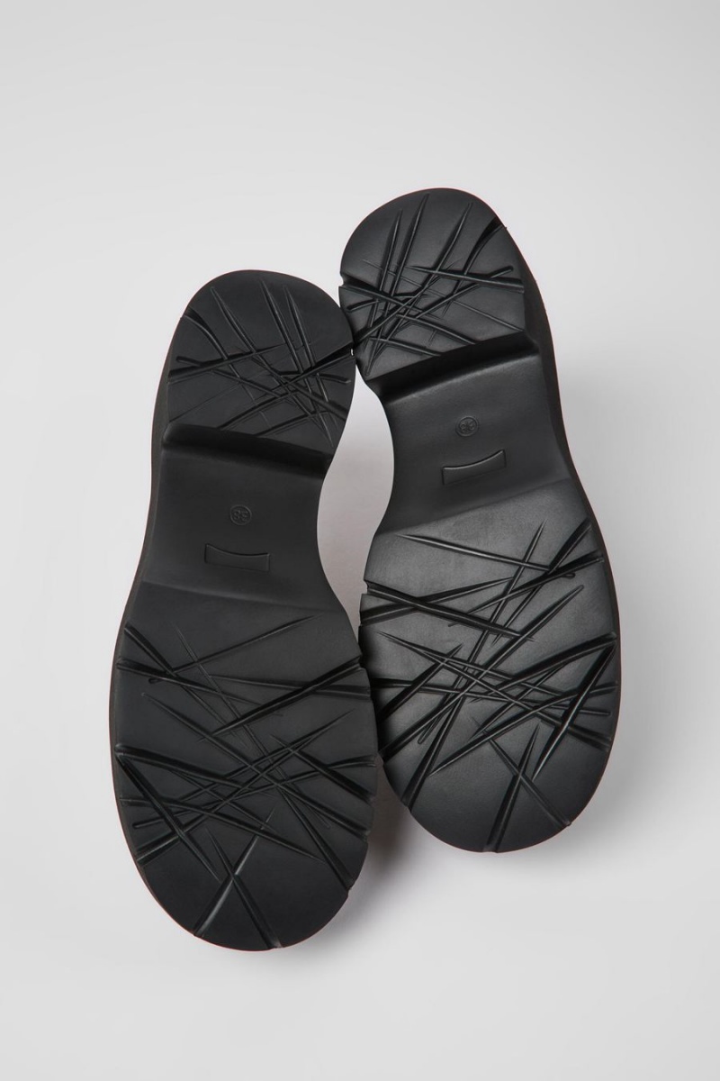 Mocasines Camper Milah Cuero Mujer Marrones | GZFRT-2085