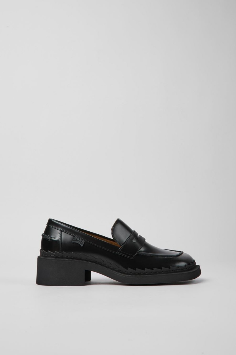 Mocasines Camper Taylor Cuero Mujer Negras | GQJLK-6754