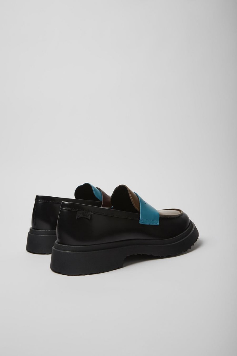 Mocasines Camper Twins Cuero Hombre Multicolor | LVGMZ-0498