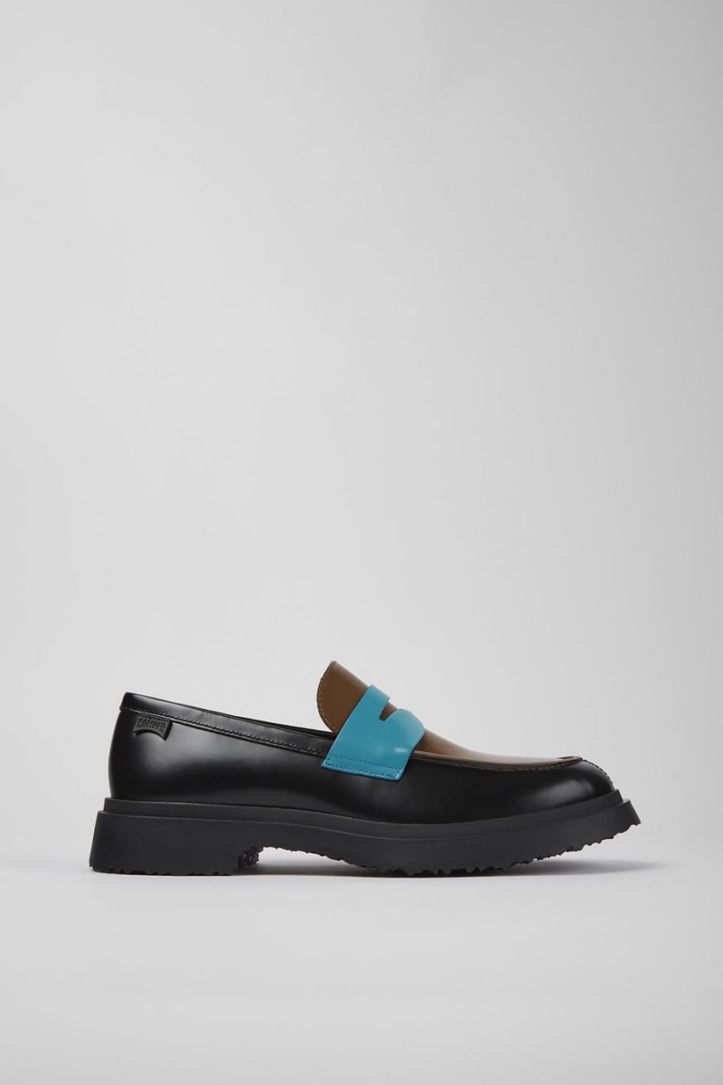 Mocasines Camper Twins Cuero Hombre Multicolor | LVGMZ-0498