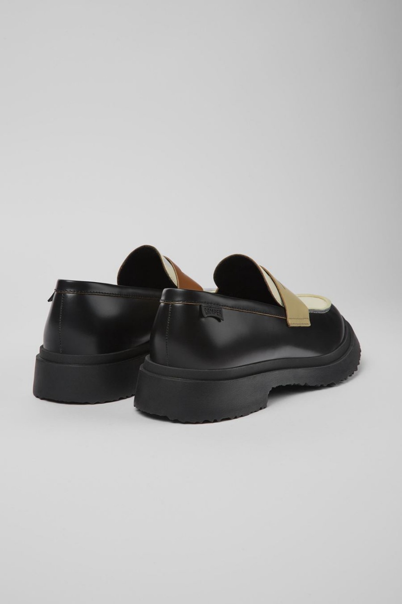 Mocasines Camper Twins Cuero Hombre Multicolor | AHSQV-7543