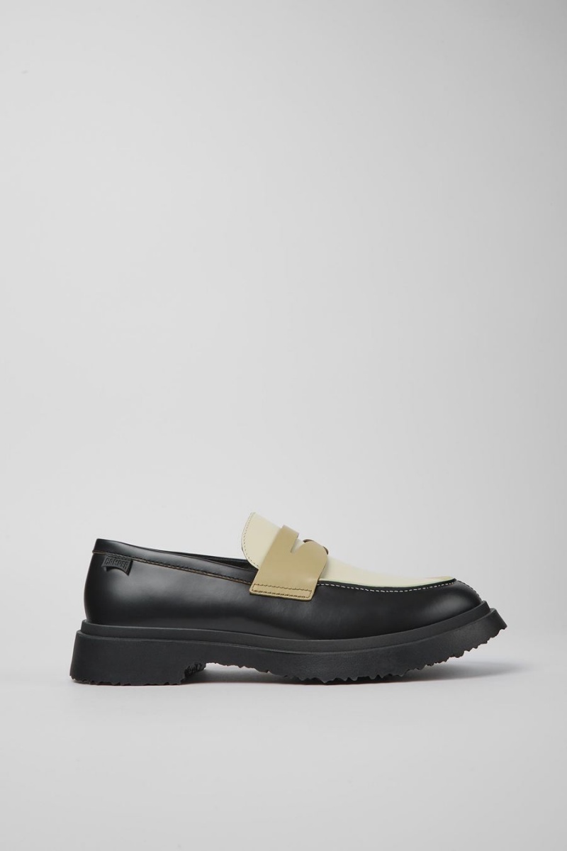Mocasines Camper Twins Cuero Hombre Multicolor | AHSQV-7543