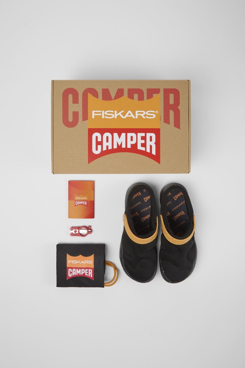 Pantuflas Camper X Fiskars Pack Hombre Negras | UNDOM-2935