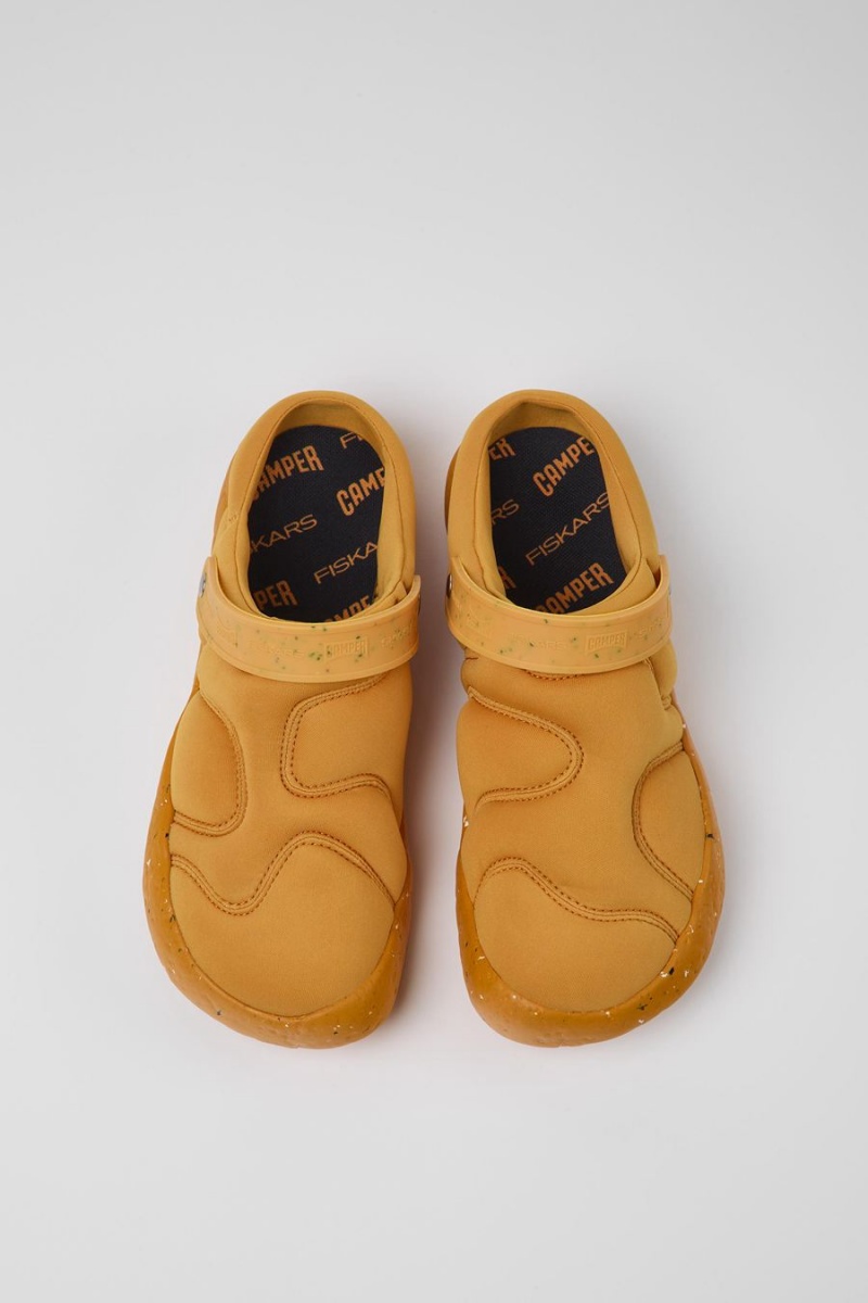 Pantuflas Camper X Fiskars Pack Mujer Amarillo | IHBVU-1689