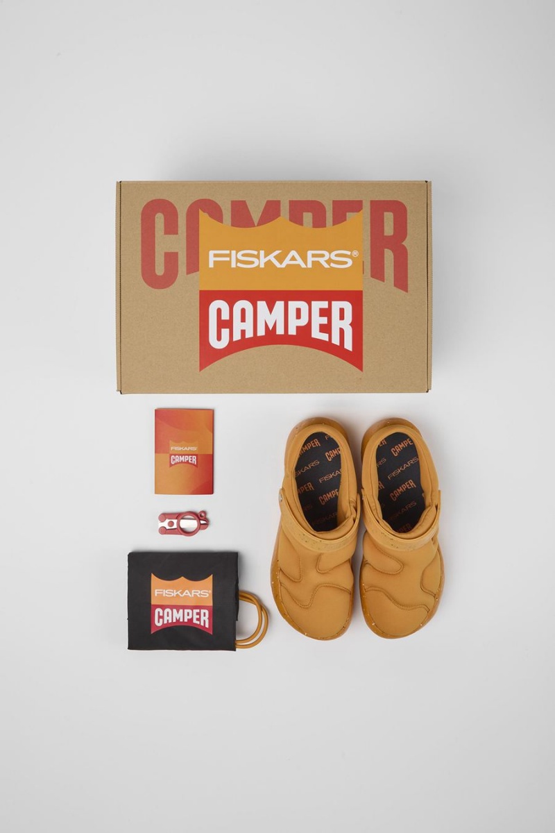 Pantuflas Camper X Fiskars Pack Mujer Amarillo | IHBVU-1689