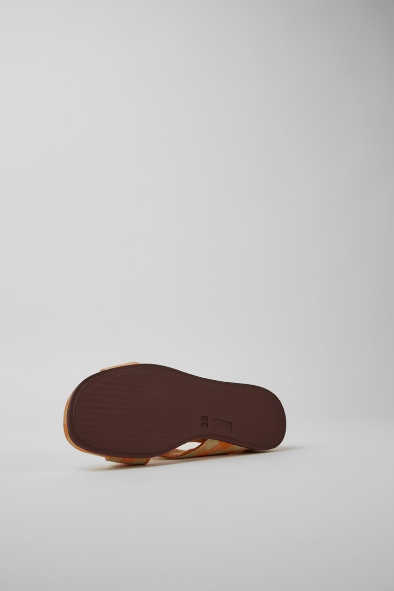 Sandalias Camper Atonik Mujer Naranjas | JTLEU-6324