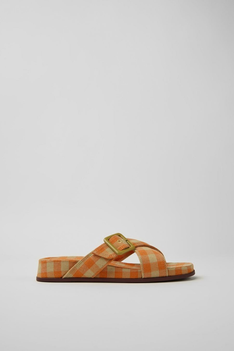 Sandalias Camper Atonik Mujer Naranjas | JTLEU-6324