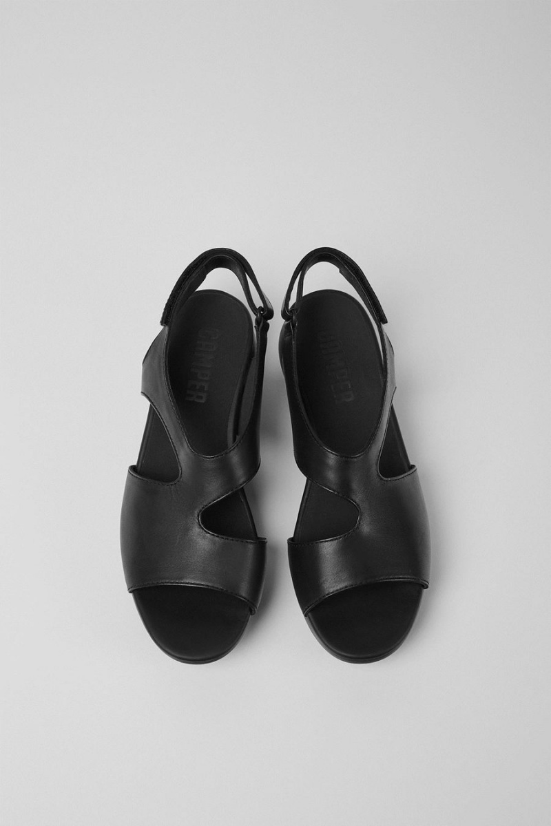 Sandalias Camper Balloon Mujer Negras | JCDFH-8045