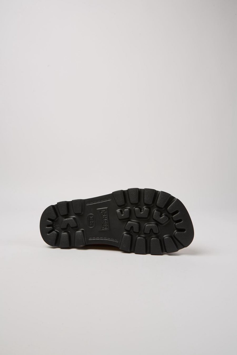 Sandalias Camper Brutus Cuero Mujer Marrones | SKRND-3697