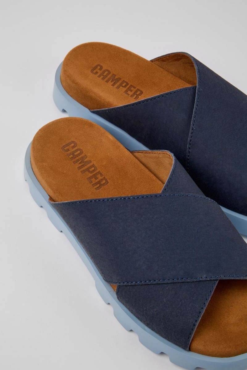 Sandalias Camper Brutus Mujer Azules | PDALK-8169