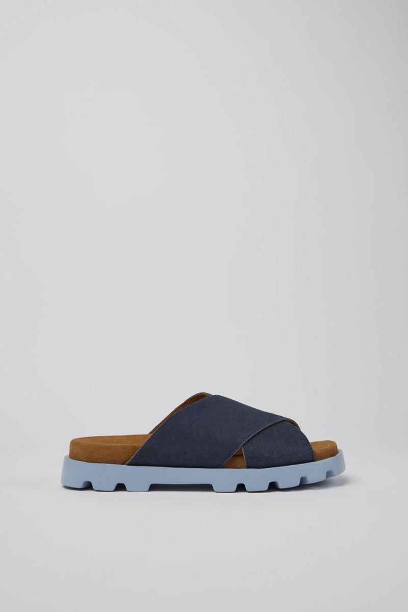 Sandalias Camper Brutus Mujer Azules | PDALK-8169