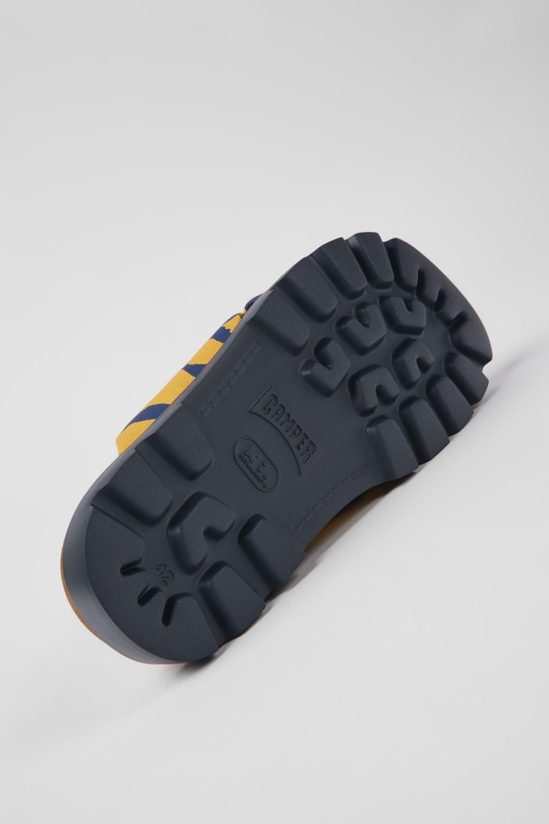Sandalias Camper Brutus Recycled Algodon Hombre Amarillo | HYAXZ-9731