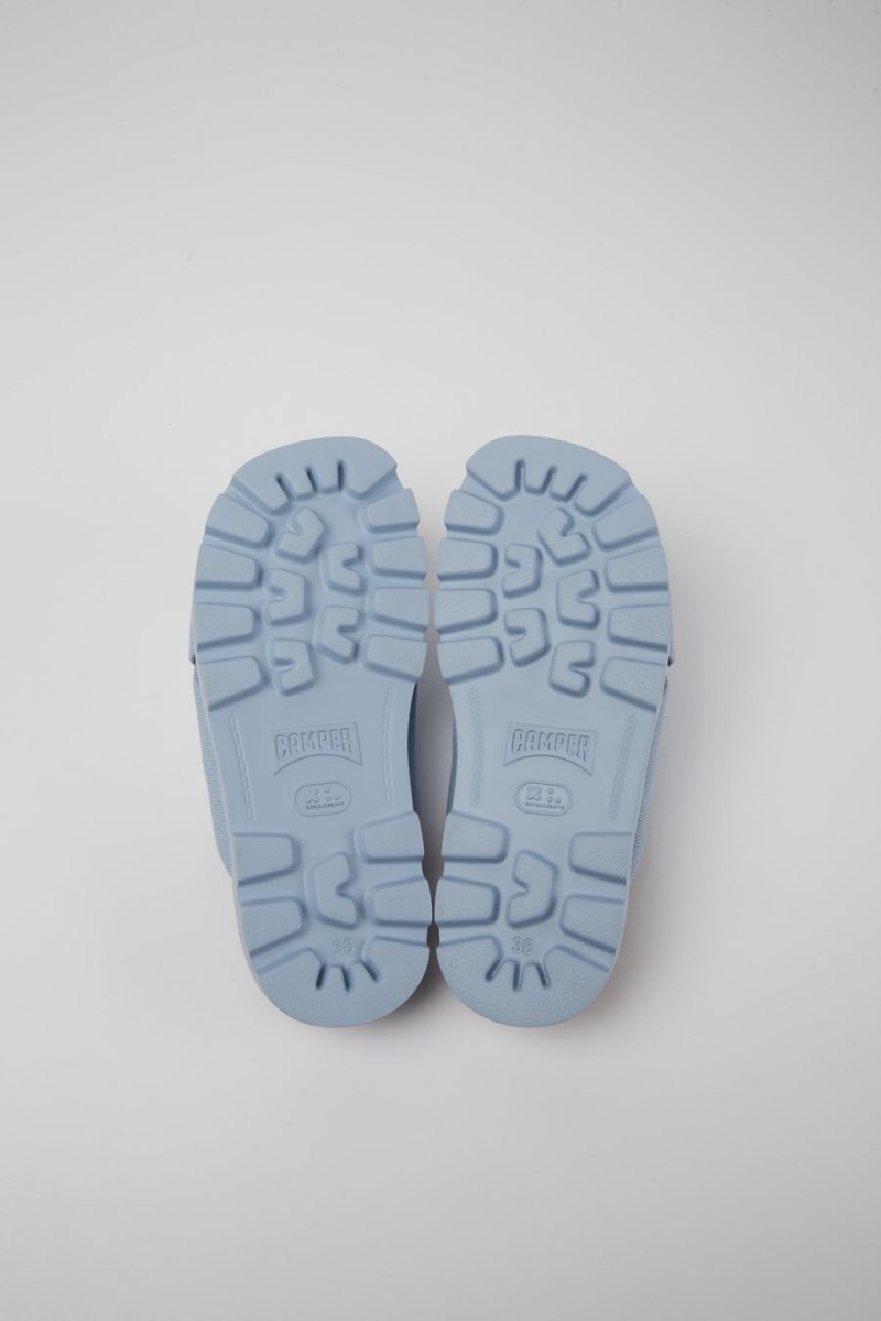 Sandalias Camper Brutus Recycled Algodon Mujer Azules | DKRXE-7153