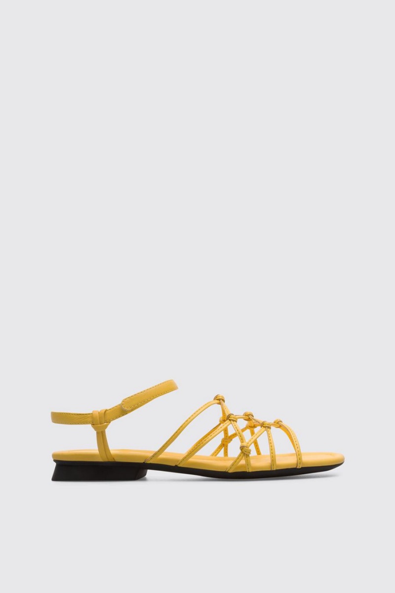Sandalias Camper Casi Myra Mujer Amarillo | TIXDP-2970