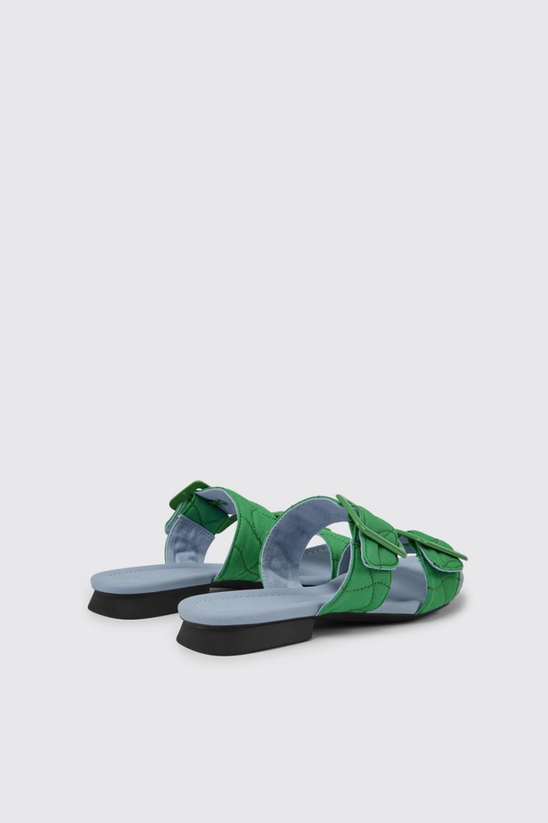 Sandalias Camper Casi Myra Mujer Verde | FLVCE-3194