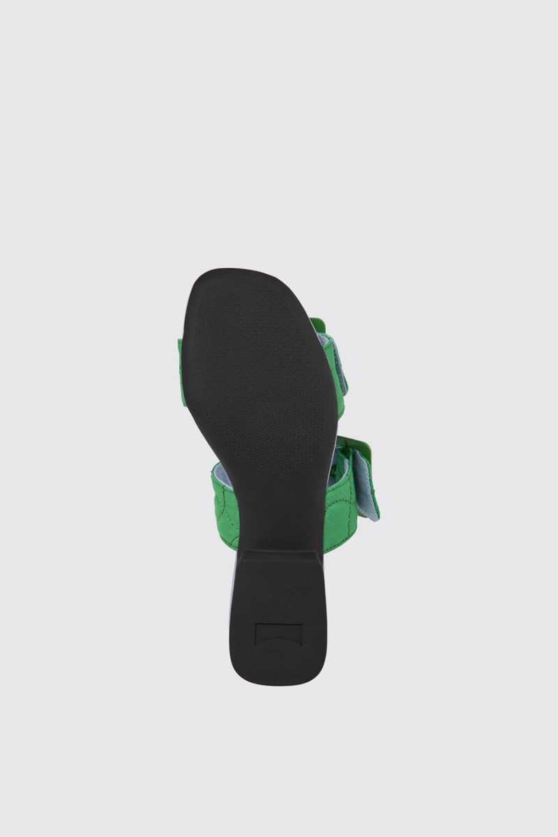 Sandalias Camper Casi Myra Mujer Verde | FLVCE-3194