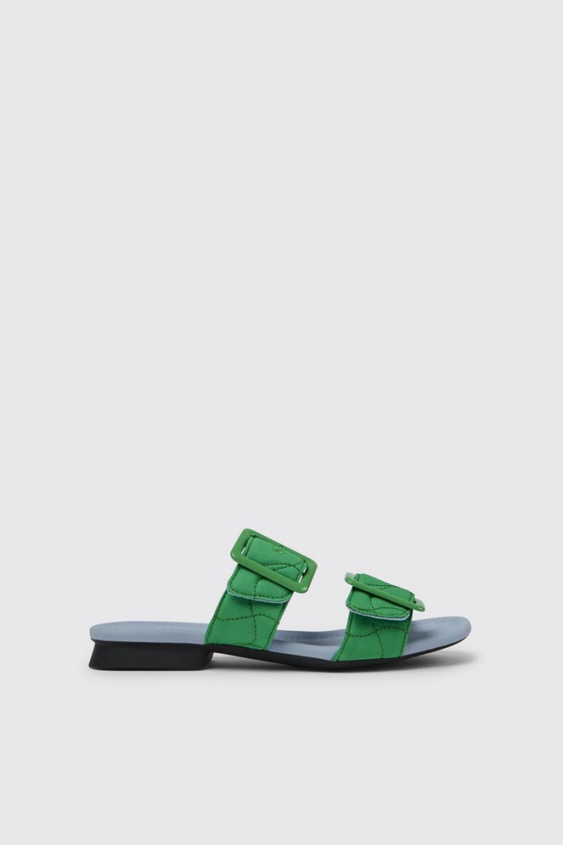 Sandalias Camper Casi Myra Mujer Verde | FLVCE-3194