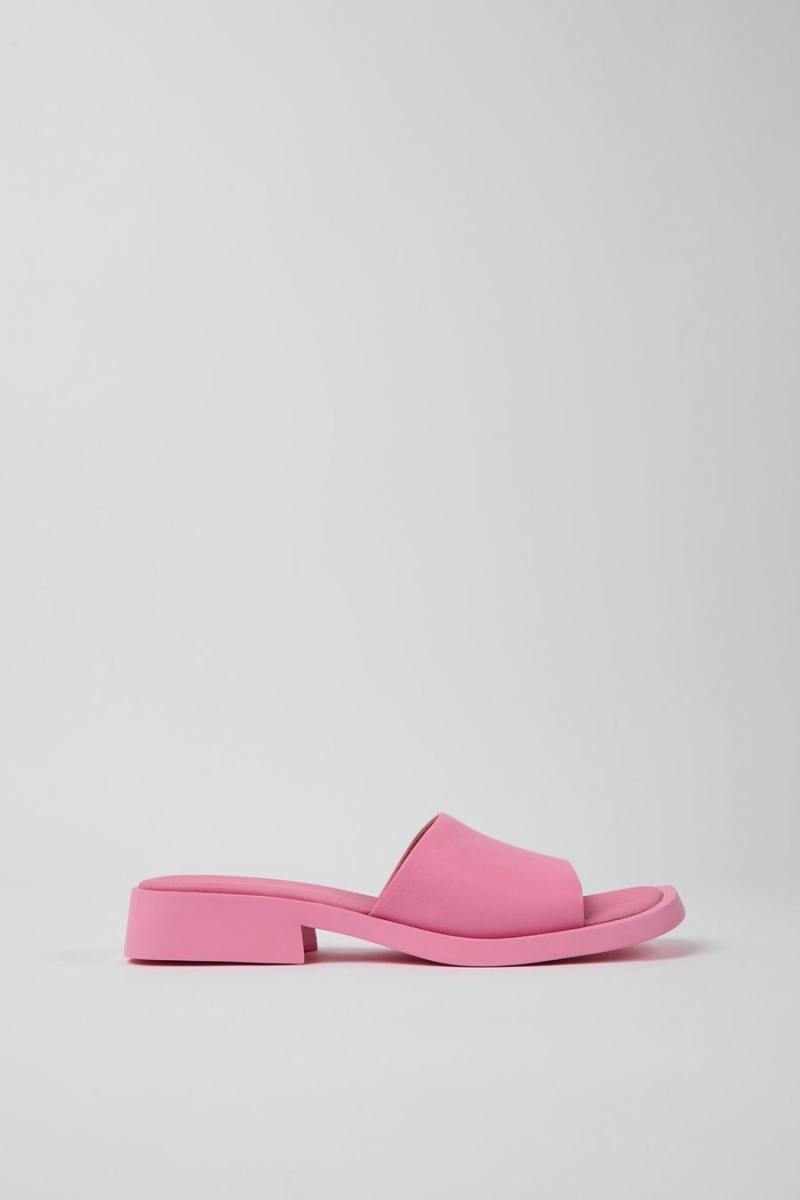 Sandalias Camper Dana Cuero Mujer Rosas | GLBHE-6541
