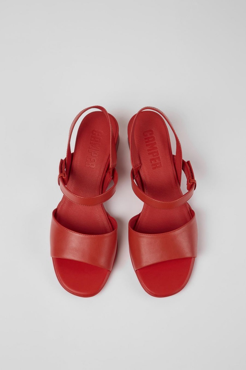 Sandalias Camper Katie Mujer Rojas | IVGAP-3215