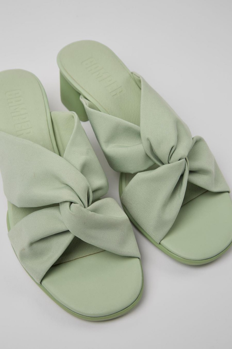 Sandalias Camper Katie Recycled Pet Mujer Verde | OVCFI-2715