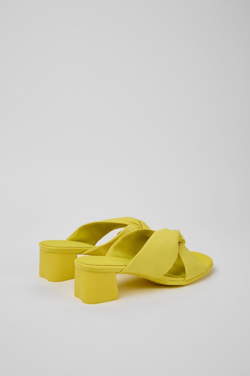 Sandalias Camper Katie Recycled Pet Mujer Amarillo | BONVH-5218